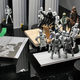 Illustration for article titled Famous Pictures Recreated With Star Wars Figures